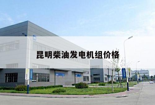 昆明柴油發電機組價格